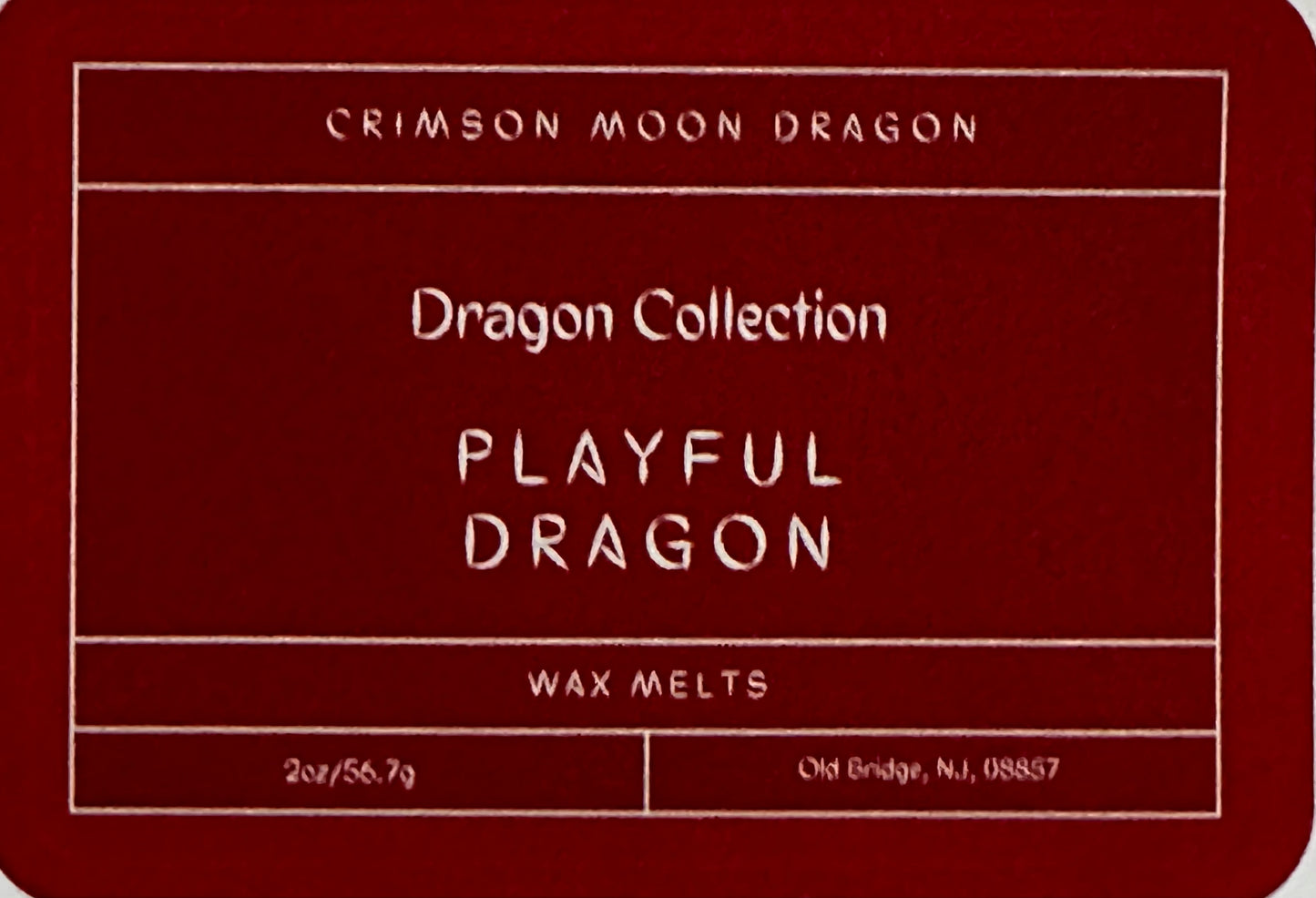 Playful Dragon wax melt