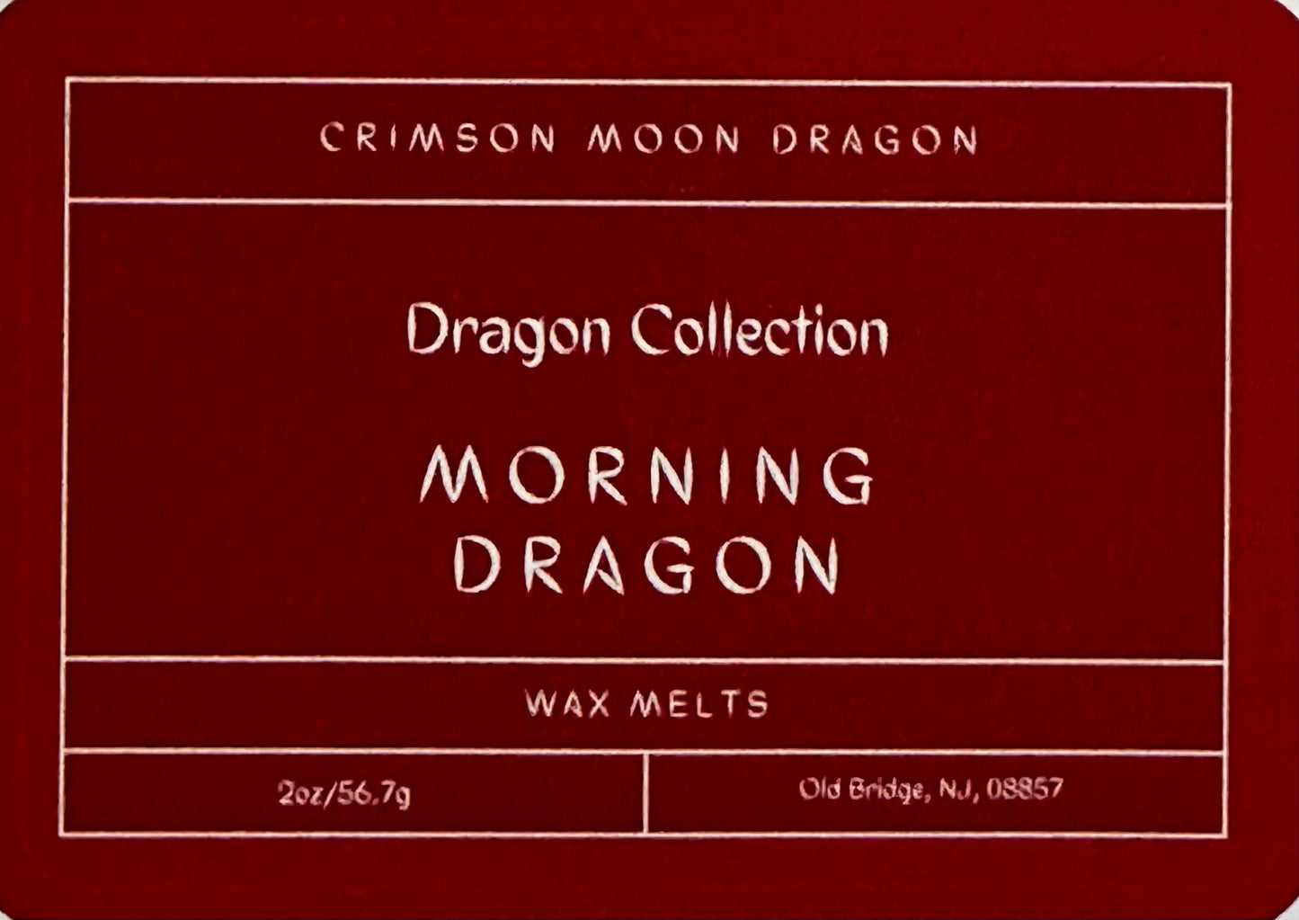 Morning Dragon wax melt